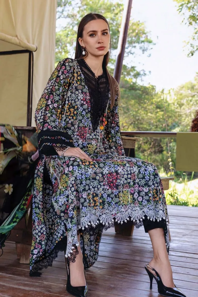 M.Prints Lawn Vol 1 2026 by MARIA B | MPT-2914-B image 3