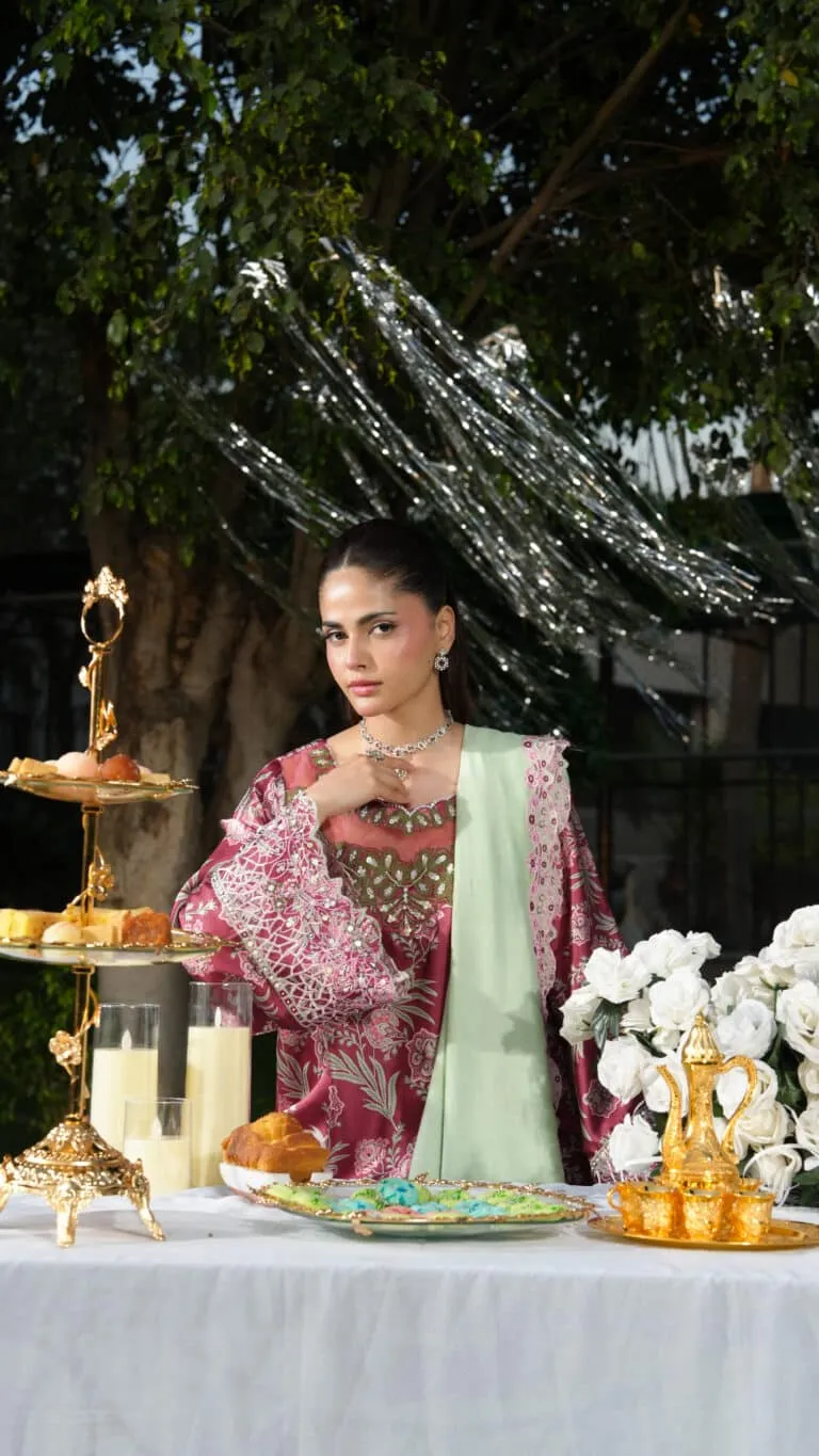 Ghazal Luxe Embellished Festive 2026 by House of Mist | HMGZ-E26-07