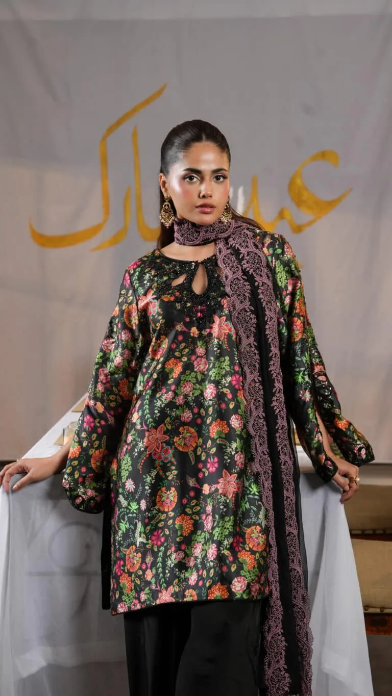 Ghazal Luxe Embellished Festive 2026 by House of Mist | HMGZ-E26-02 image 4
