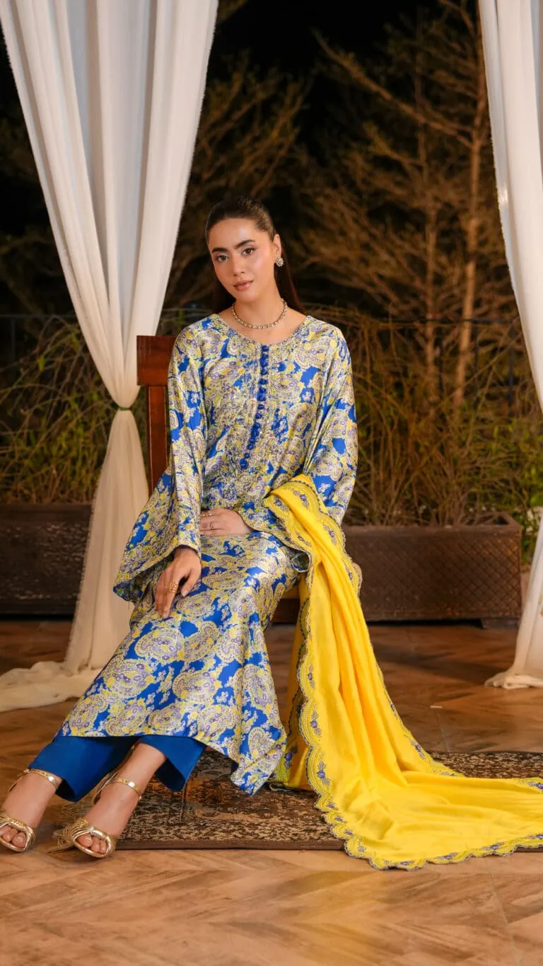 Ghazal Luxe Embellished Festive 2026 by House of Mist | HMGZ-E26-03
