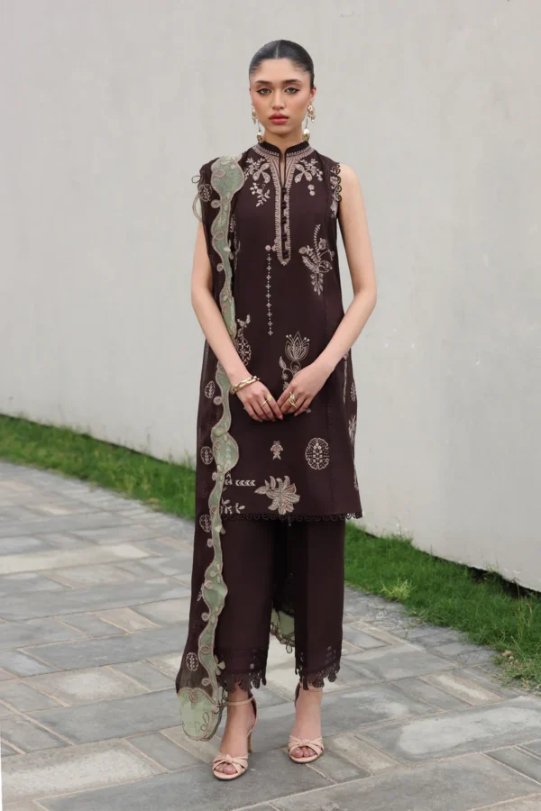 Qalamkar Qline Lawn Drop 2 | 2026 | QKL-15 YASRA