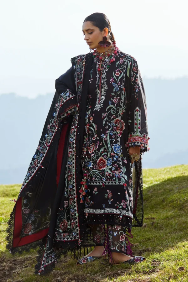 Elaf Summer Lawn 2026 | ZABAR (EL26-01 A)