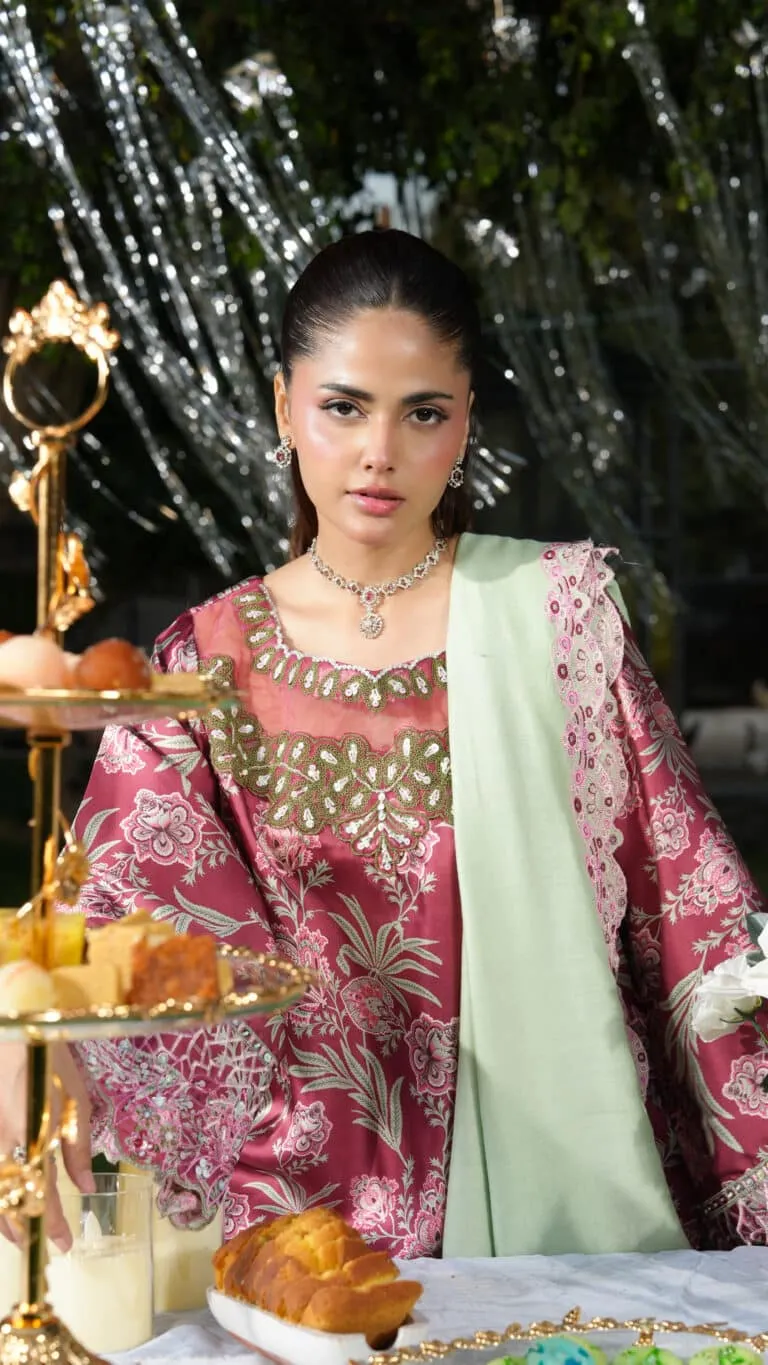 Ghazal Luxe Embellished Festive 2026 by House of Mist | HMGZ-E26-07 image 5