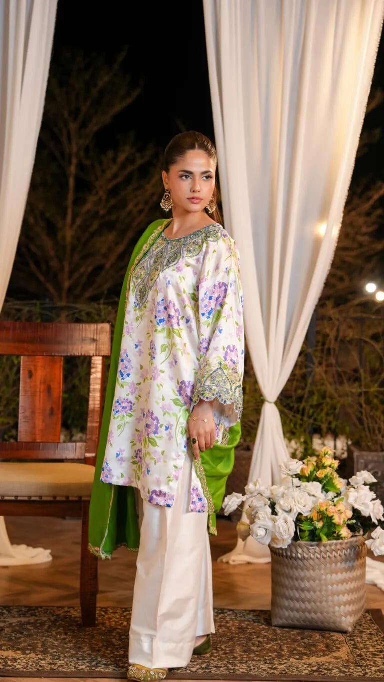 Ghazal Luxe Embellished Festive 2026 by House of Mist | HMGZ-E26-01 image 3