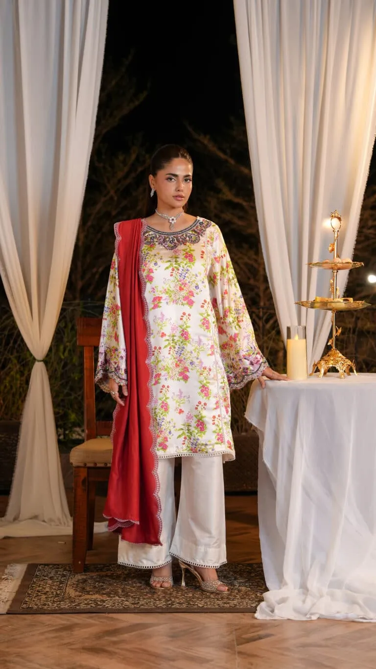Ghazal Luxe Embellished Festive 2026 by House of Mist | HMGZ-E26-04