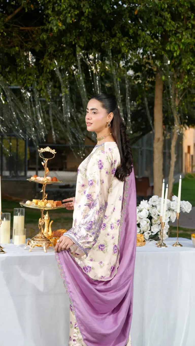 Ghazal Luxe Embellished Festive 2026 by House of Mist | HMGZ-E26-06 image 3