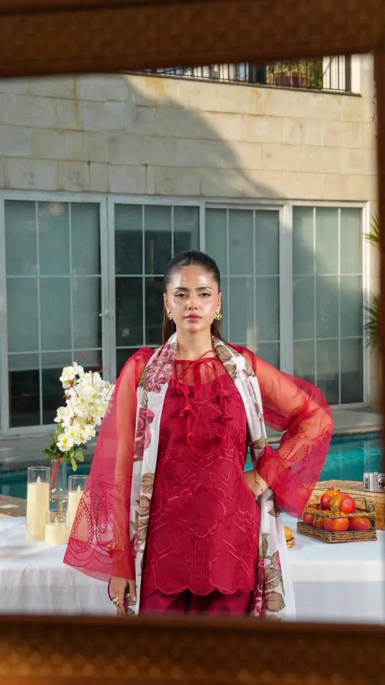 Ghazal Embroidered Summer Lawn Vol 1 2026 | House of Mist | HMGZ-LL26-08 image 5