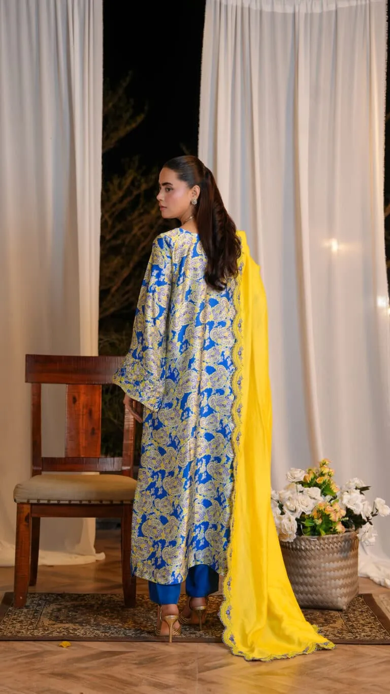 Ghazal Luxe Embellished Festive 2026 by House of Mist | HMGZ-E26-03 image 4