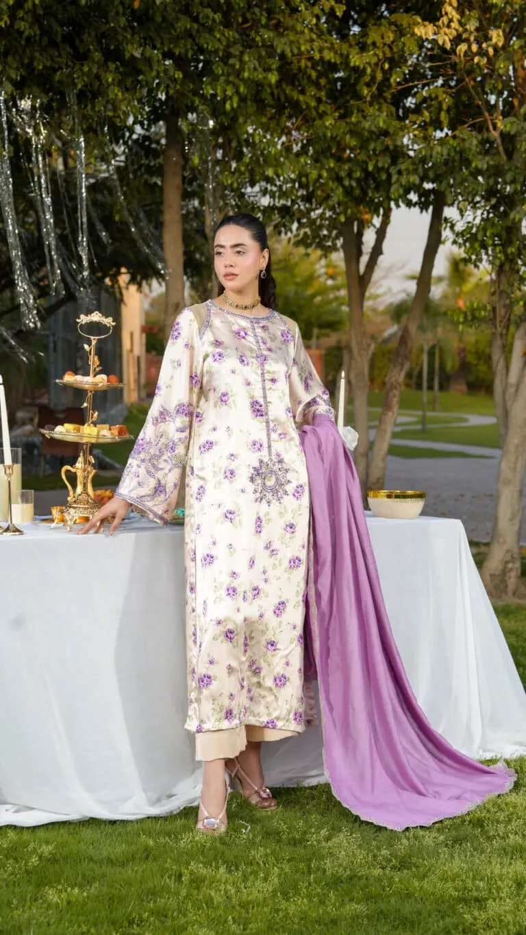 Ghazal Luxe Embellished Festive 2026 by House of Mist | HMGZ-E26-06 image 2