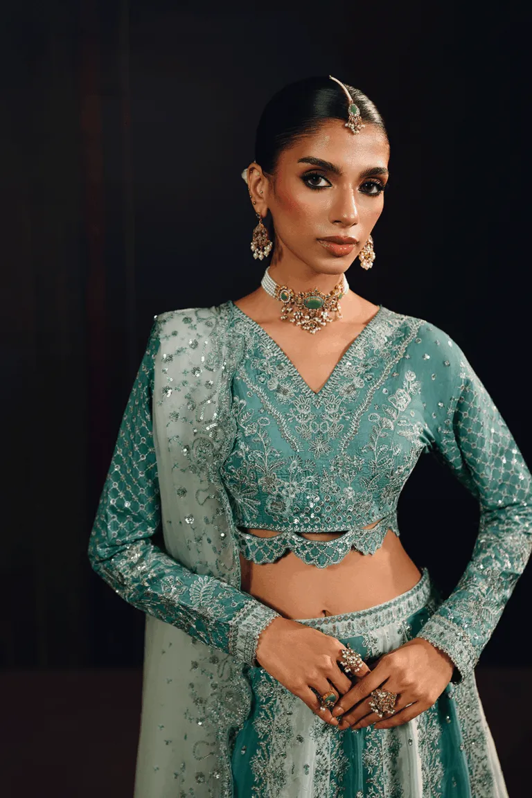 Ramsha Suroor Party Dress SR-107 Feroza image 6
