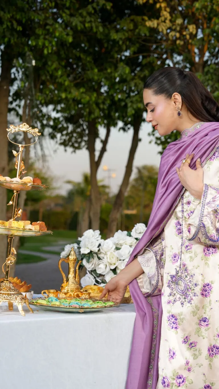 Ghazal Luxe Embellished Festive 2026 by House of Mist | HMGZ-E26-06 image 5