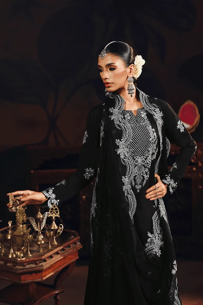 Ramsha Suroor Party Dress SR-106 Noor-e-shab image 3