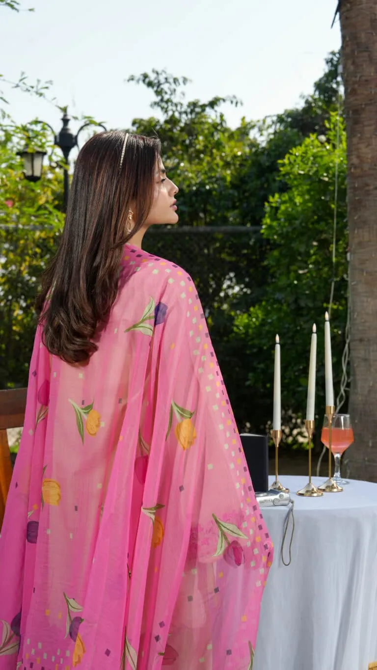 Ghazal Embroidered Summer Lawn Vol 1 2026 | House of Mist | HMGZ-LL26-06 image 3