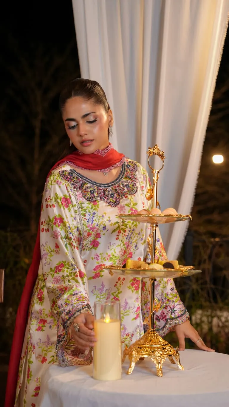 Ghazal Luxe Embellished Festive 2026 by House of Mist | HMGZ-E26-04 image 2