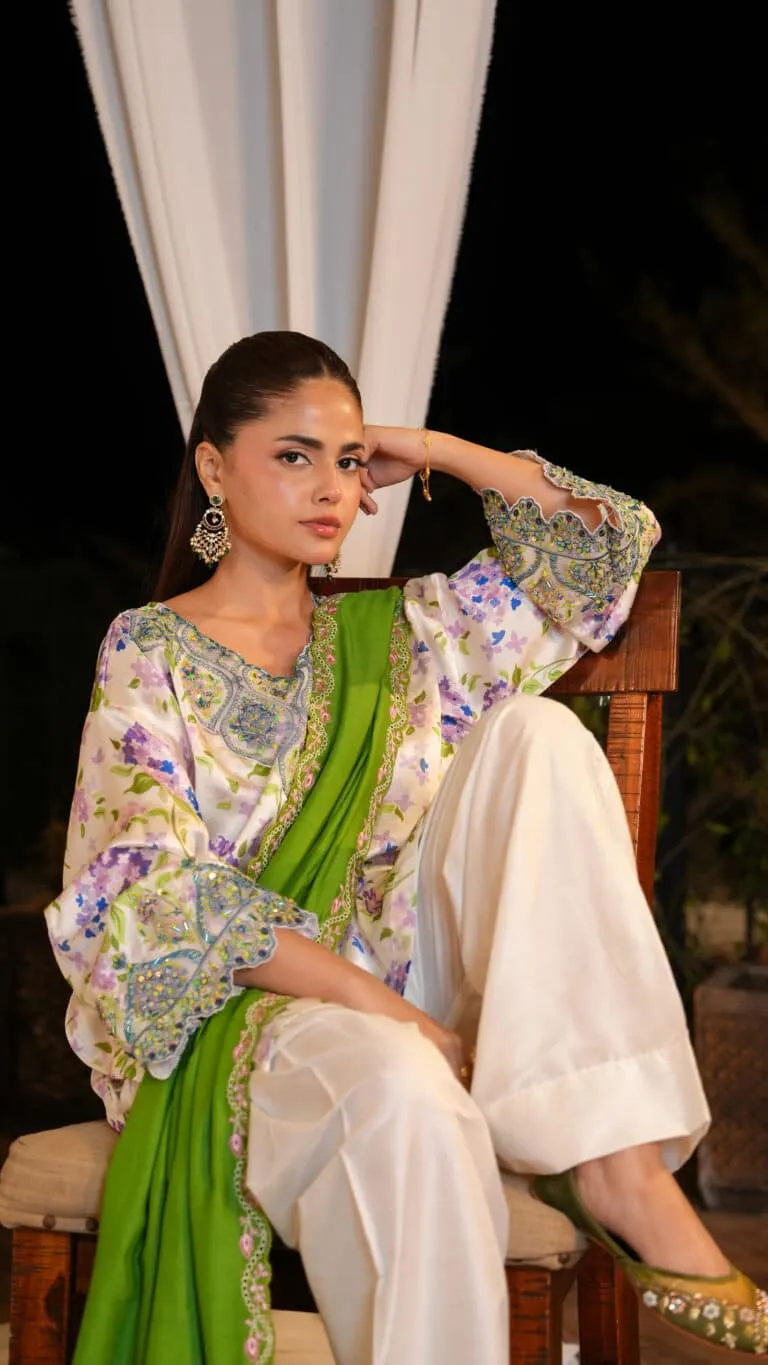 Ghazal Luxe Embellished Festive 2026 by House of Mist | HMGZ-E26-01 image 6