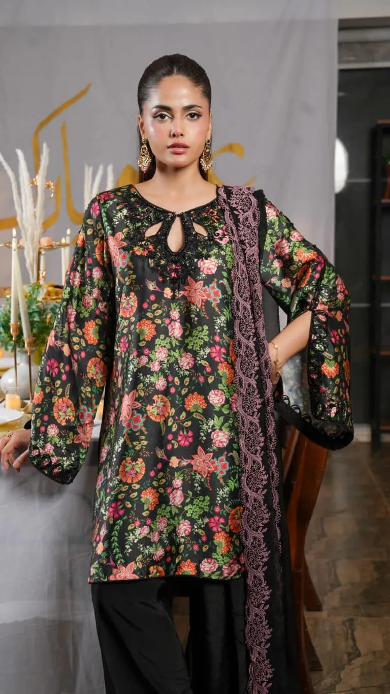 Ghazal Luxe Embellished Festive 2026 by House of Mist | HMGZ-E26-02 image 3