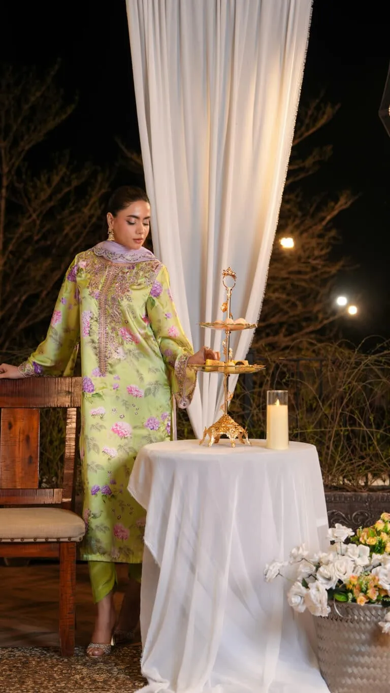 Ghazal Luxe Embellished Festive 2026 by House of Mist | HMGZ-E26-08