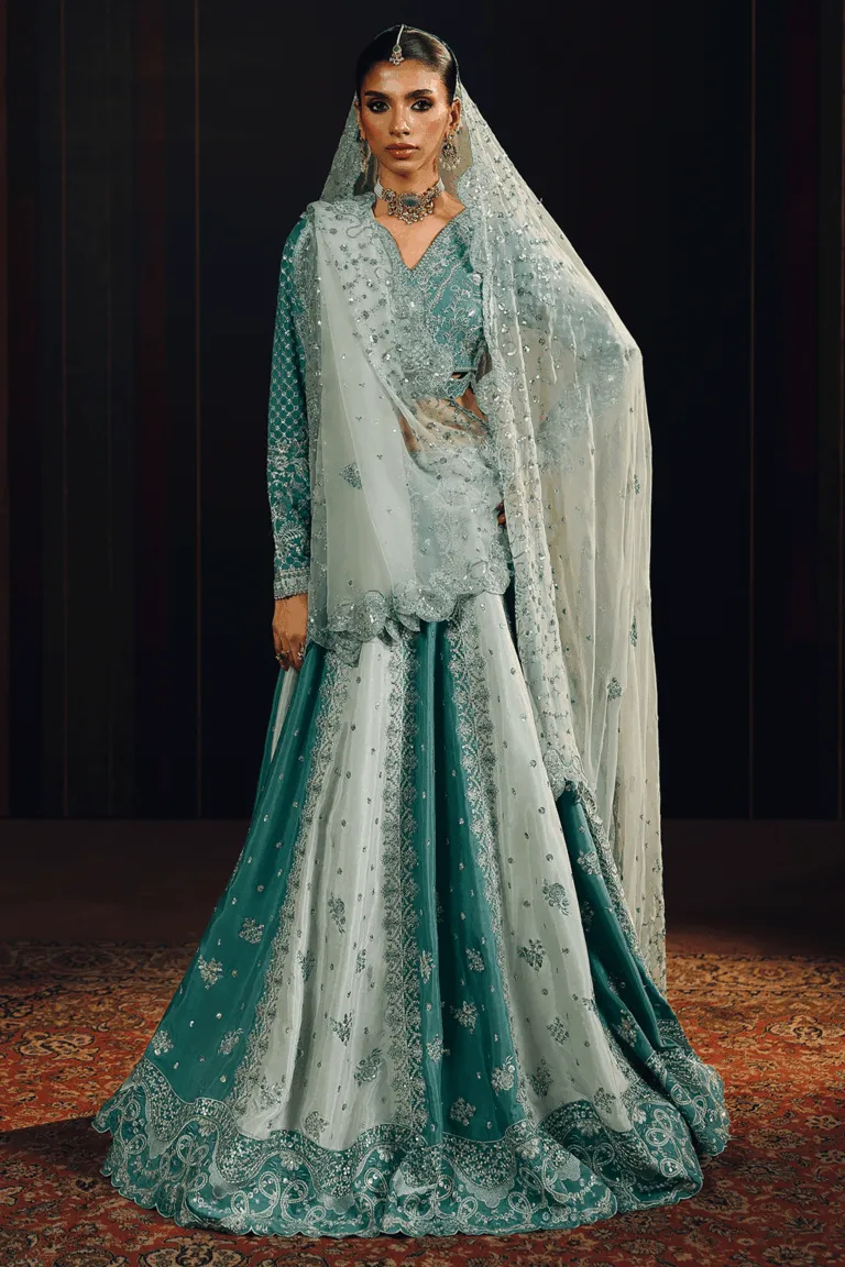 Ramsha Suroor Party Dress SR-107 Feroza image 3