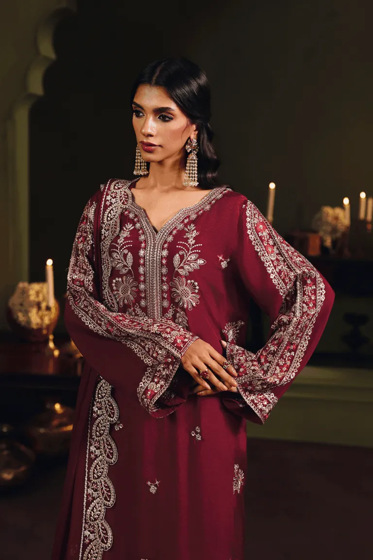 Ramsha Suroor Party Dress SR-103 Laal image 4