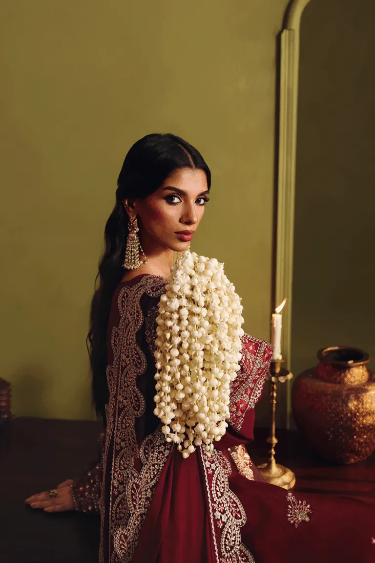 Ramsha Suroor Party Dress SR-103 Laal image 3
