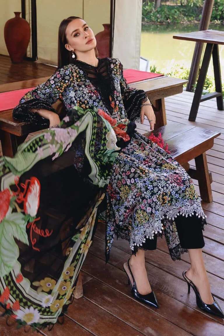 M.Prints Lawn Vol 1 2026 by MARIA B | MPT-2914-B image 2