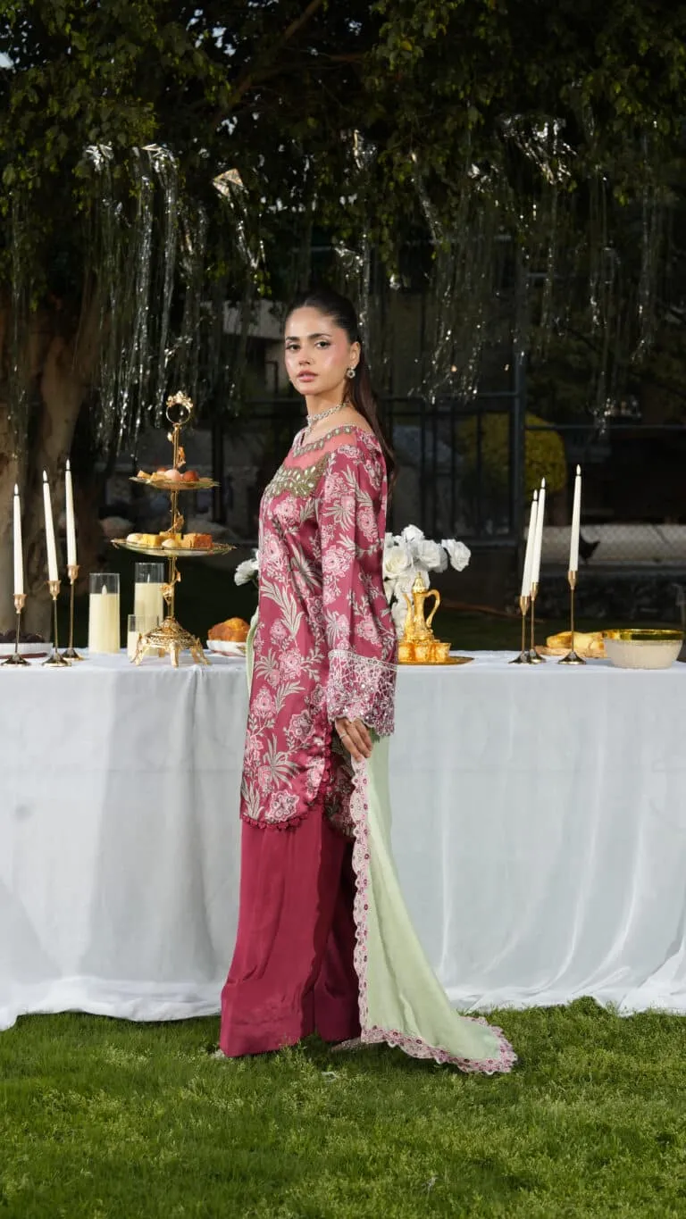 Ghazal Luxe Embellished Festive 2026 by House of Mist | HMGZ-E26-07 image 2