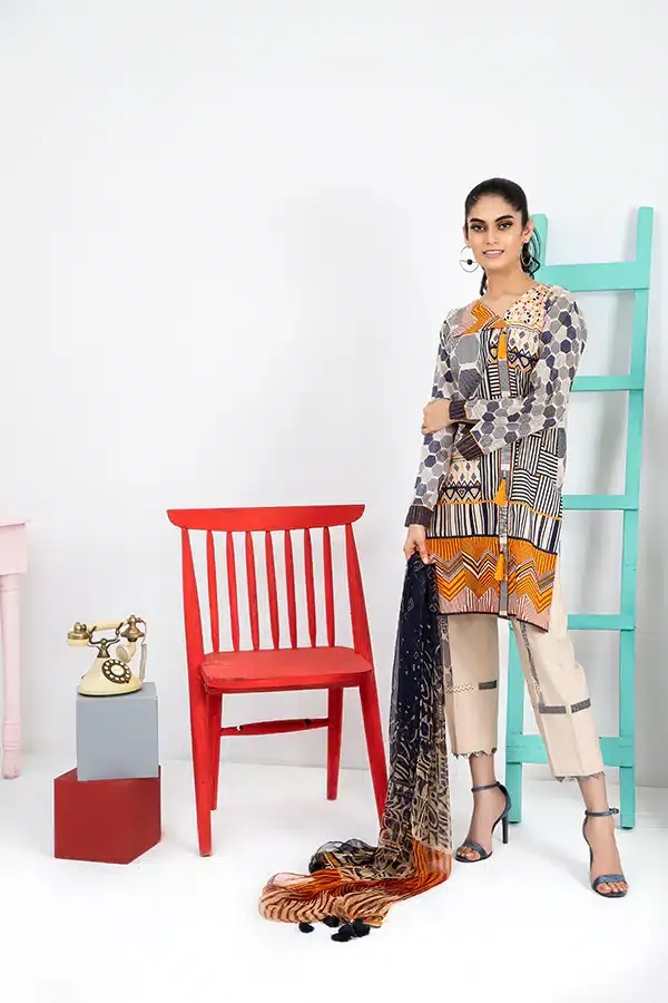 Lakhany Printed Khaddar | KP-18