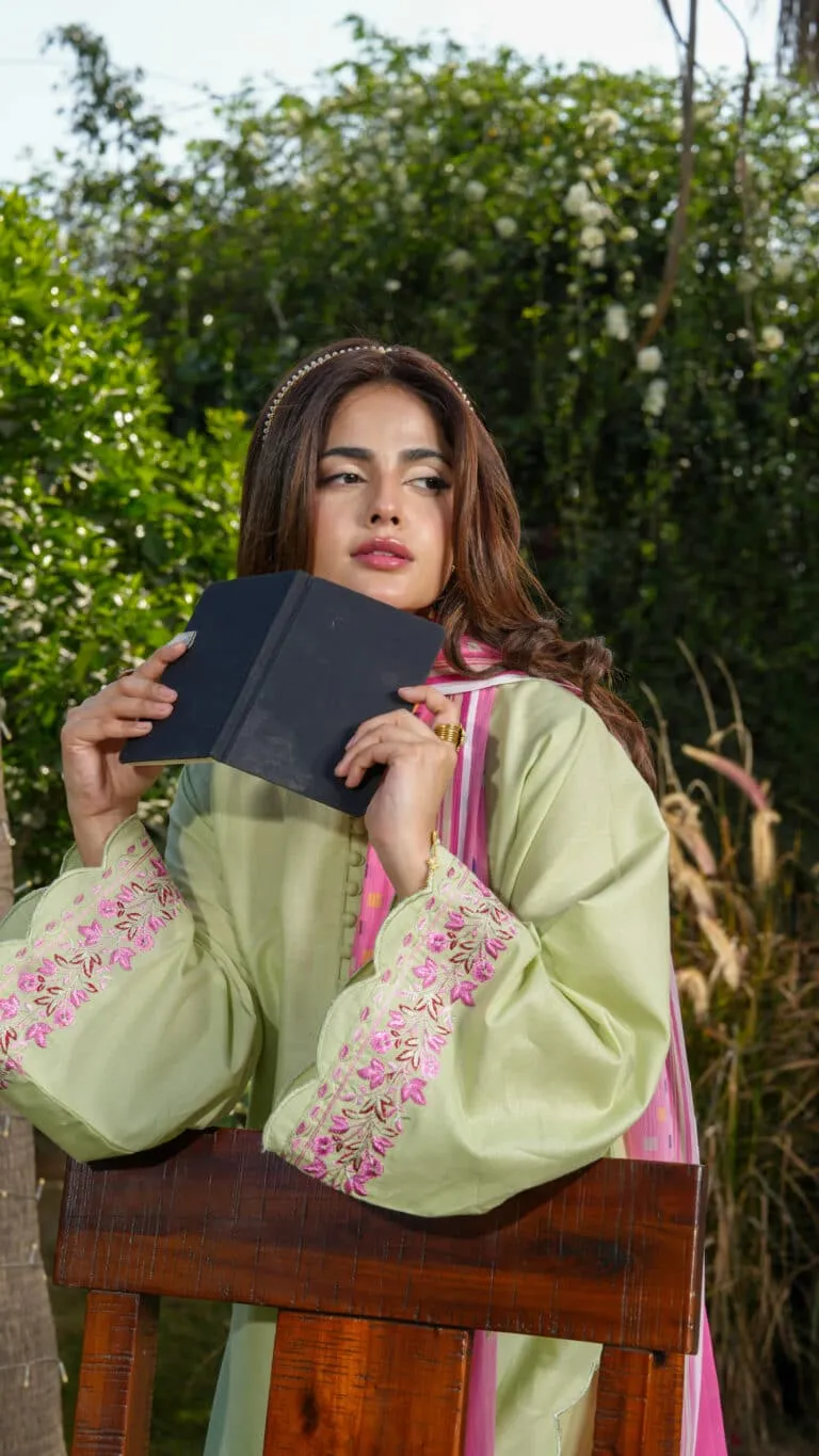 Ghazal Embroidered Summer Lawn Vol 1 2026 | House of Mist | HMGZ-LL26-06 image 5