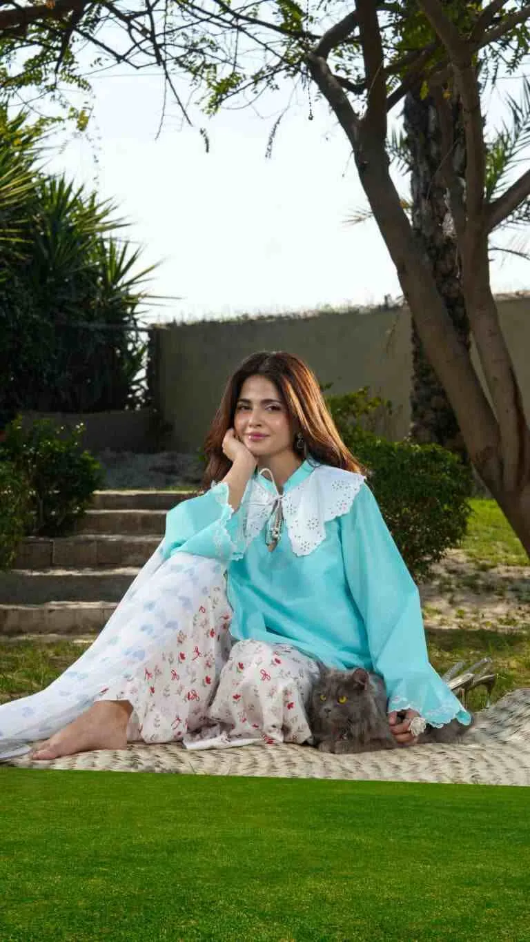Ghazal Embroidered Summer Lawn Vol 1 2026 | House of Mist | HMGZ-LL26-04 image 3