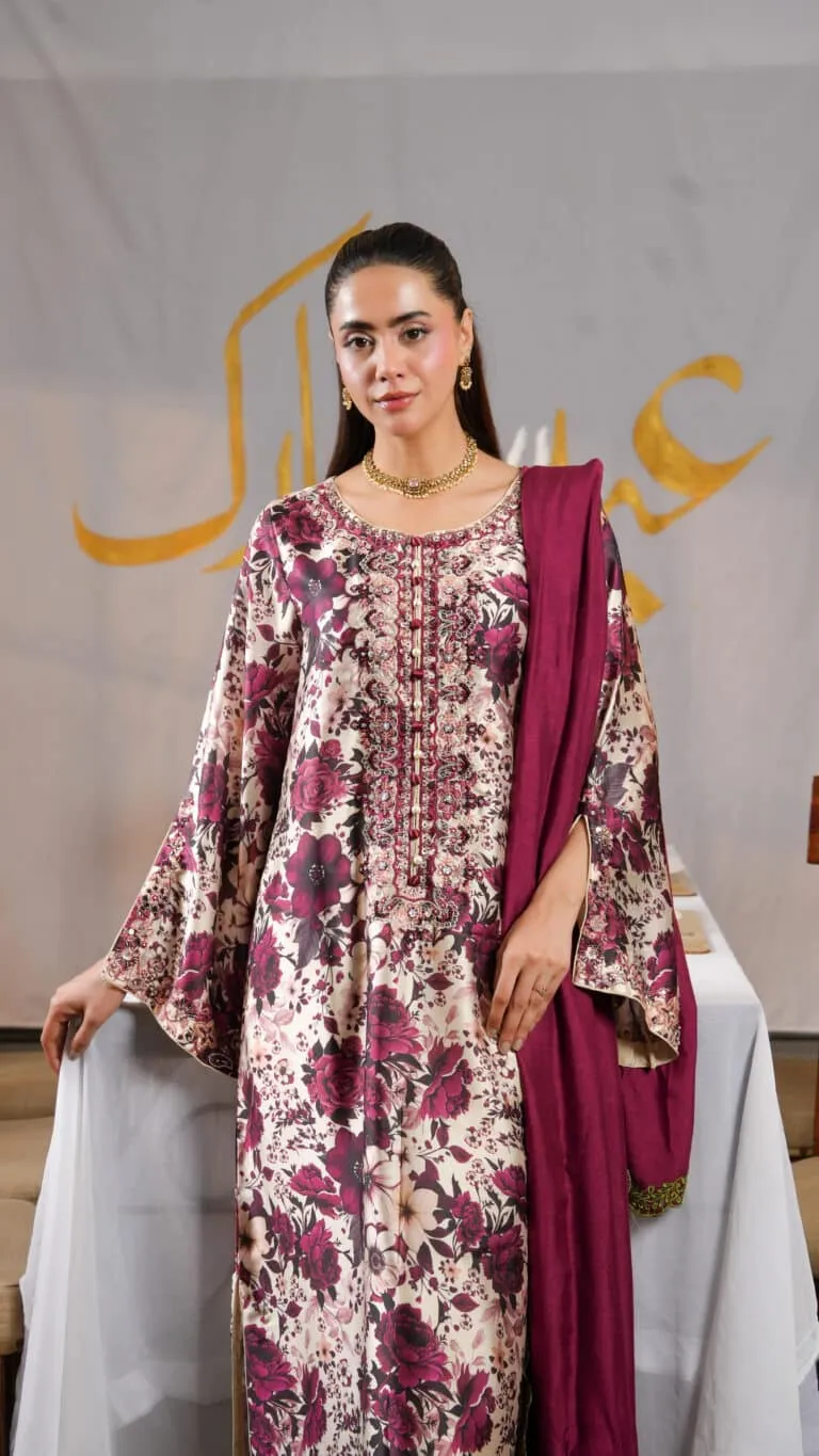 Ghazal Luxe Embellished Festive 2026 by House of Mist | HMGZ-E26-05