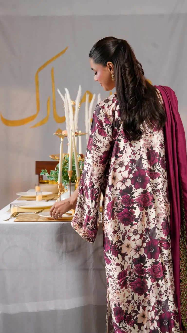 Ghazal Luxe Embellished Festive 2026 by House of Mist | HMGZ-E26-05 image 4