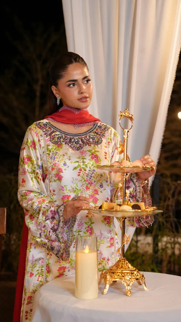 Ghazal Luxe Embellished Festive 2026 by House of Mist | HMGZ-E26-04 image 3