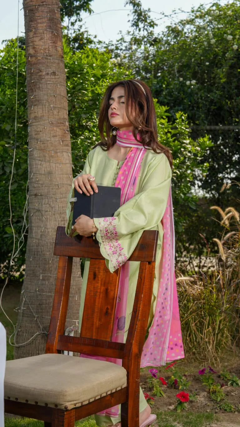 Ghazal Embroidered Summer Lawn Vol 1 2026 | House of Mist | HMGZ-LL26-06 image 2