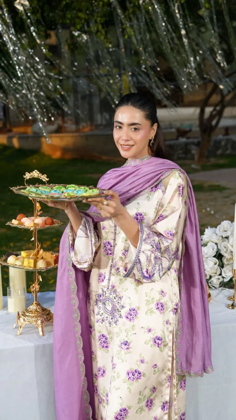 Ghazal Luxe Embellished Festive 2026 by House of Mist | HMGZ-E26-06