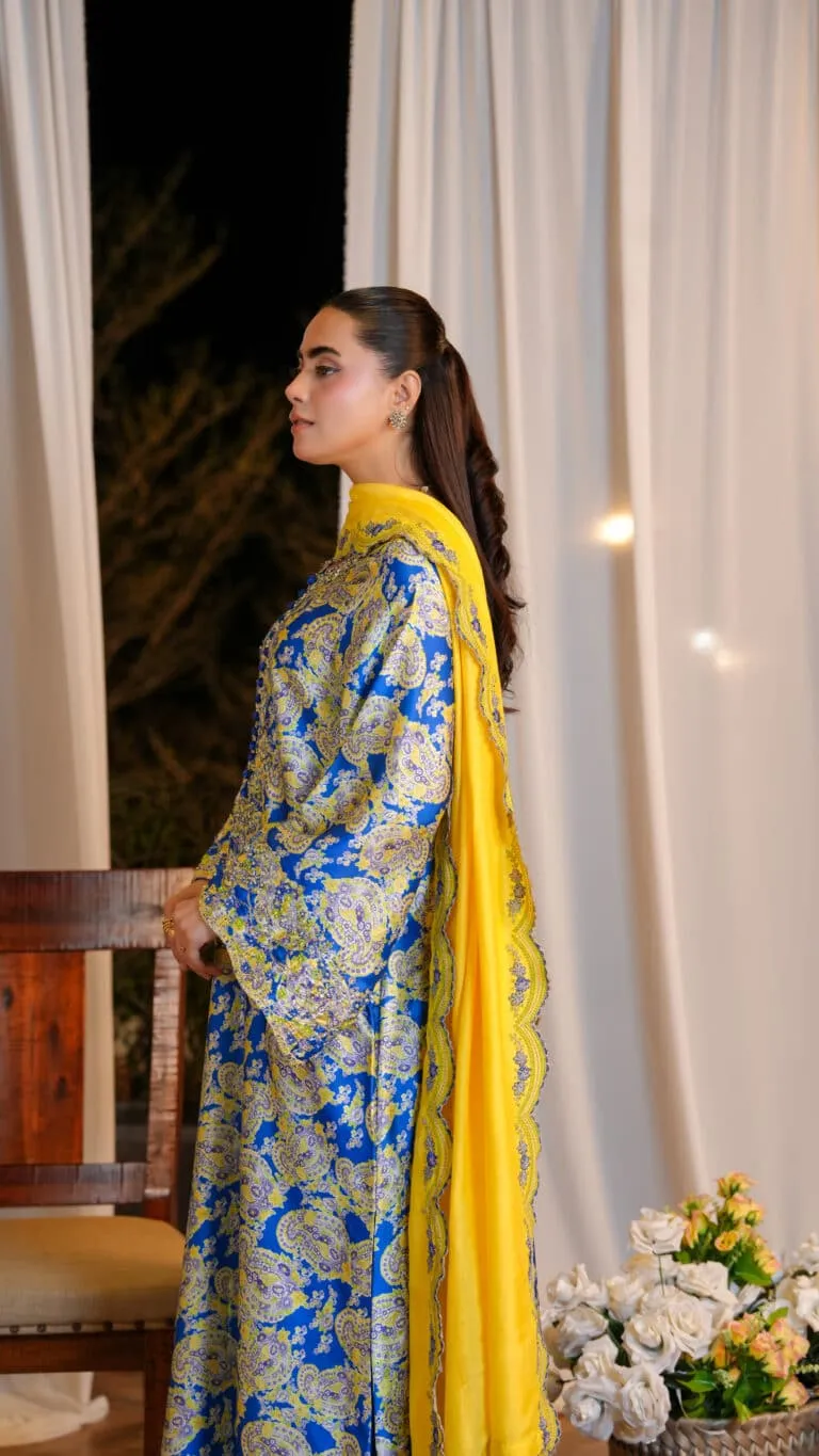 Ghazal Luxe Embellished Festive 2026 by House of Mist | HMGZ-E26-03 image 5