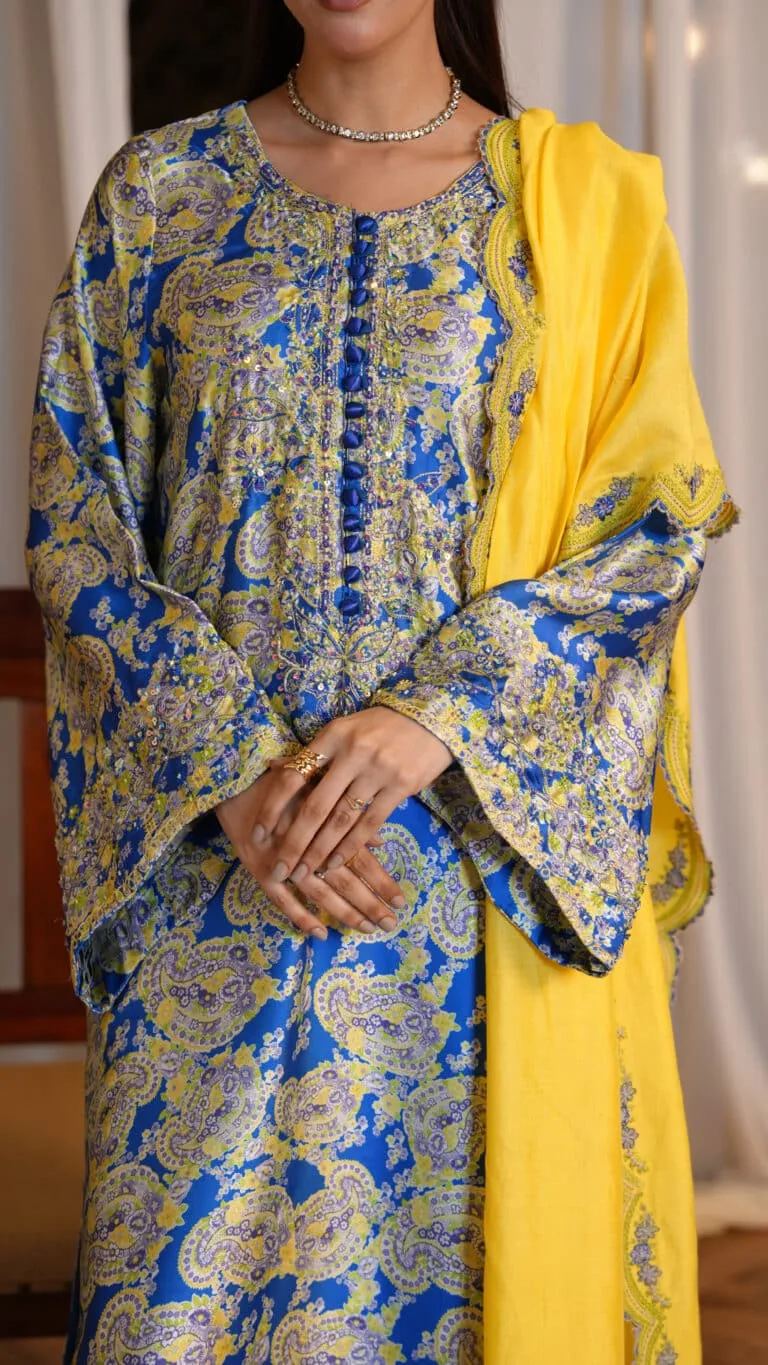 Ghazal Luxe Embellished Festive 2026 by House of Mist | HMGZ-E26-03 image 3