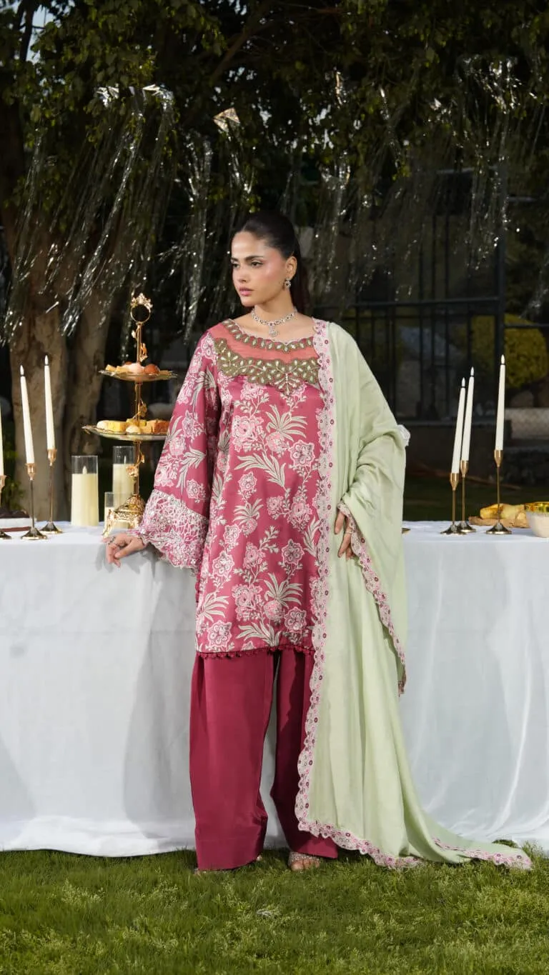 Ghazal Luxe Embellished Festive 2026 by House of Mist | HMGZ-E26-07 image 3