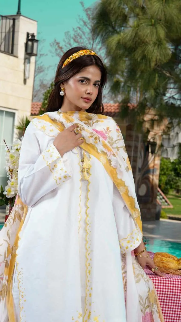 Ghazal Embroidered Summer Lawn Vol 1 2026 | House of Mist | HMGZ-LL26-03 image 3