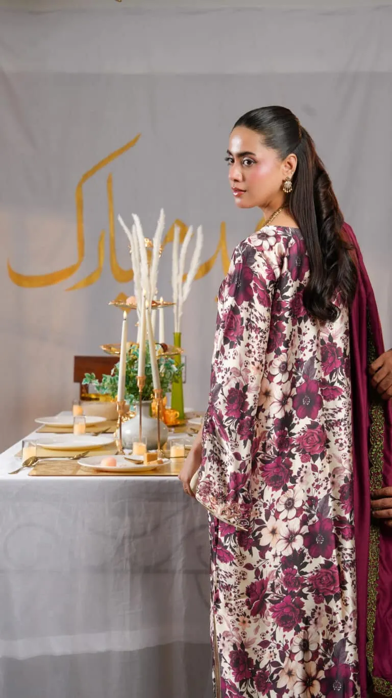 Ghazal Luxe Embellished Festive 2026 by House of Mist | HMGZ-E26-05 image 5