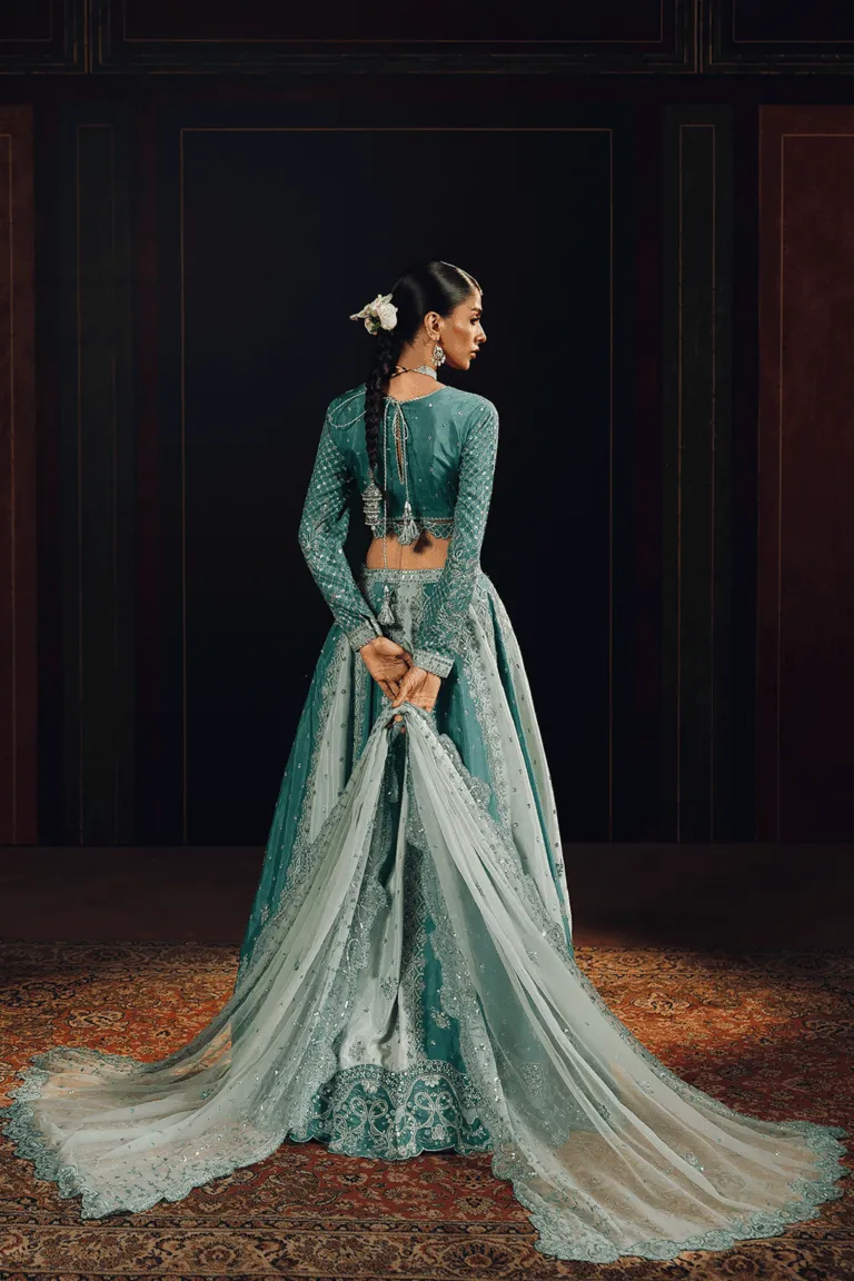 Ramsha Suroor Party Dress SR-107 Feroza image 2