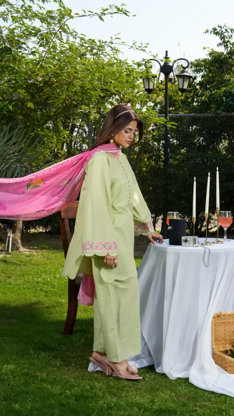 Ghazal Embroidered Summer Lawn Vol 1 2026 | House of Mist | HMGZ-LL26-06 image 6