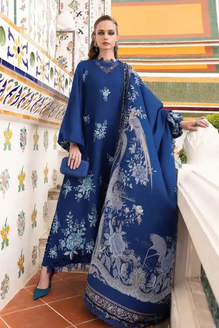 MARIA B Mprints | Winter Collection | MPT-2808-B image 3