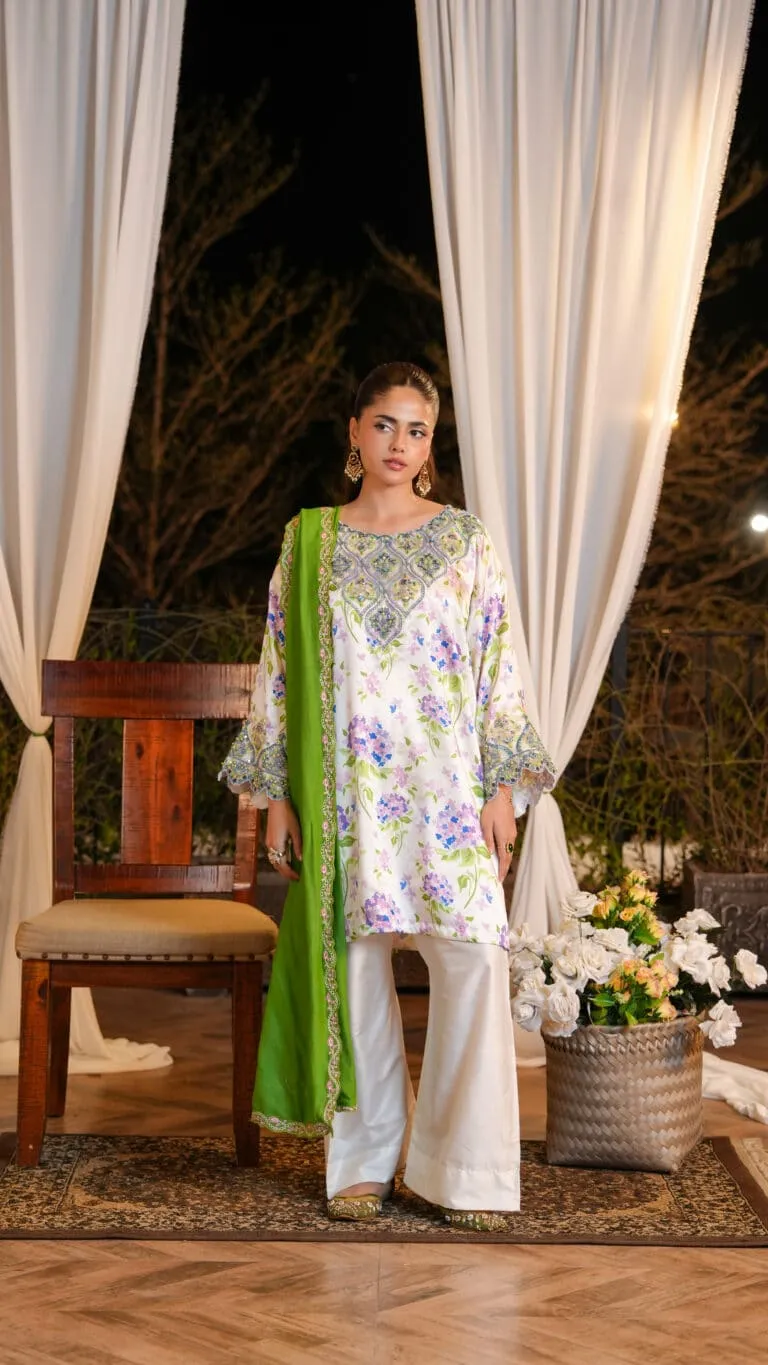 Ghazal Luxe Embellished Festive 2026 by House of Mist | HMGZ-E26-01 image 4